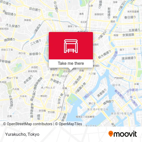 Yurakucho map