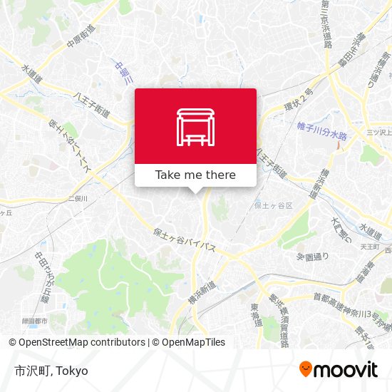 市沢町 map