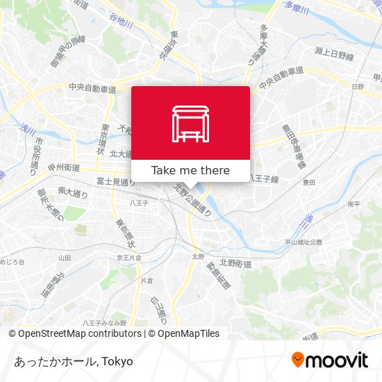 How To Get To あったかホール In 八王子市 By Bus Or Metro Moovit