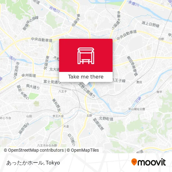 How To Get To あったかホール In 八王子市 By Bus Or Metro