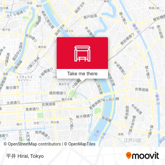 平井 Hirai map