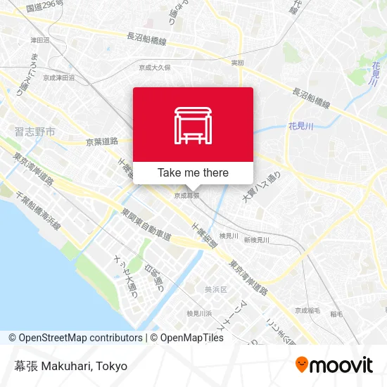 幕張 Makuhari map