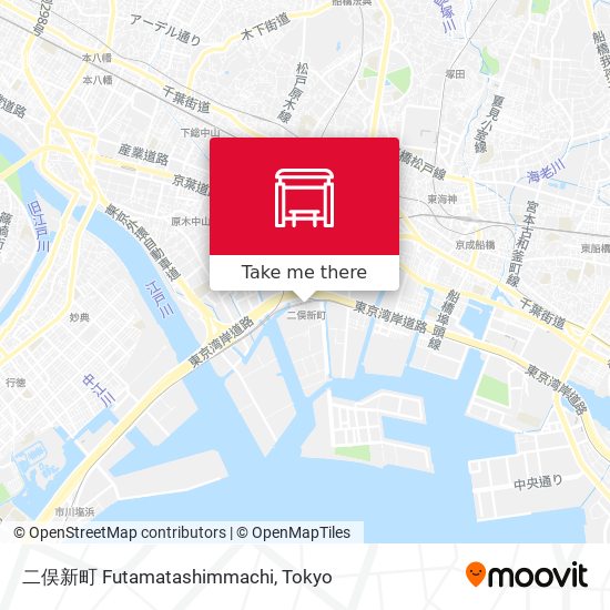二俣新町 Futamatashimmachi map