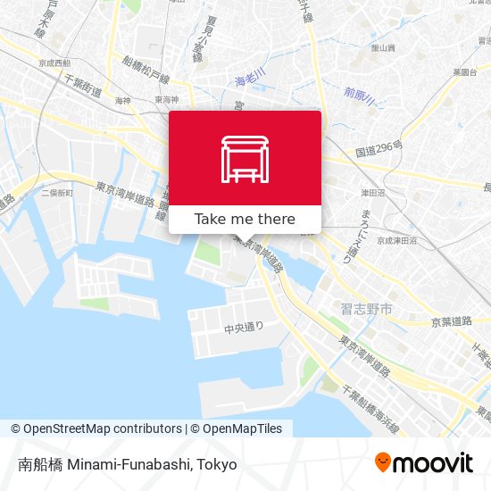 南船橋 Minami-Funabashi map