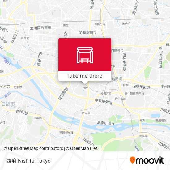 西府 Nishifu map