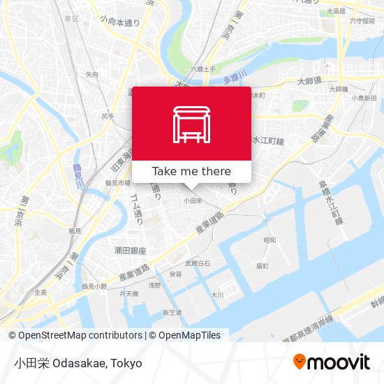 小田栄 Odasakae map