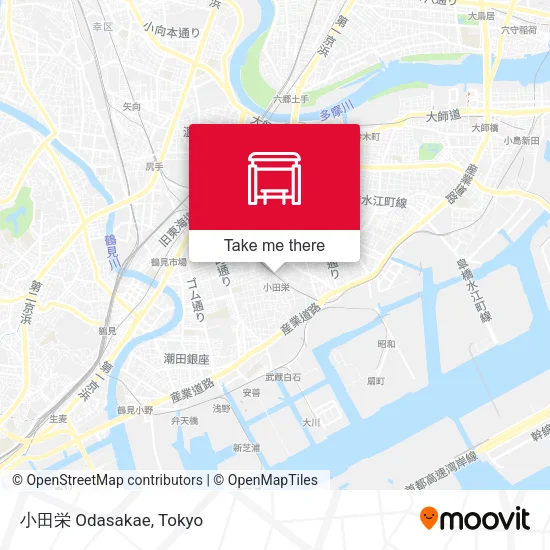 小田栄 Odasakae map