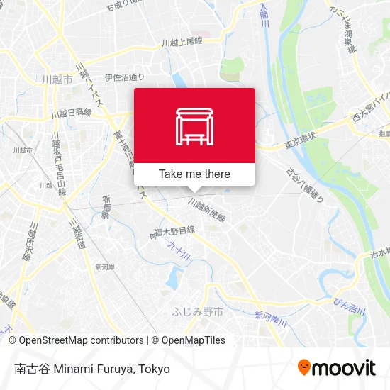 南古谷 Minami-Furuya map