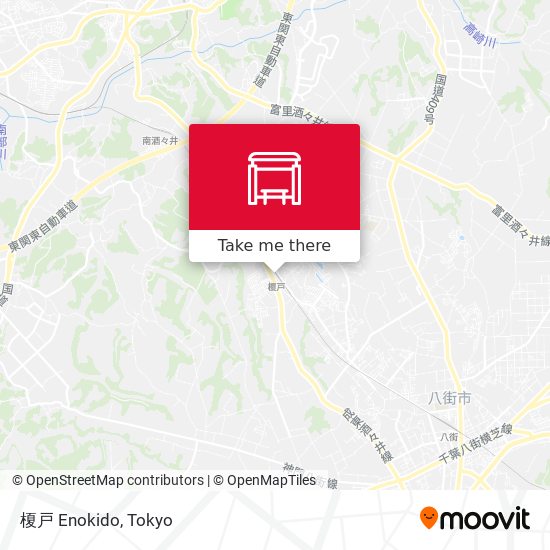 榎戸 Enokido map