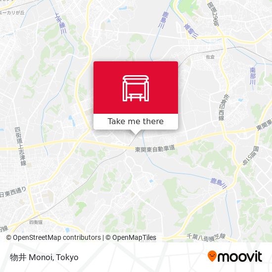 物井 Monoi map
