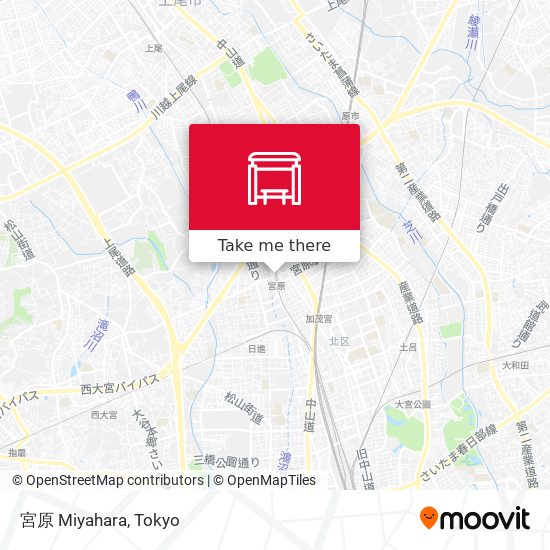 宮原 Miyahara map