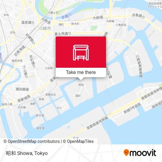 昭和 Showa map