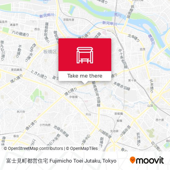 富士見町都営住宅 Fujimicho Toei Jutaku map