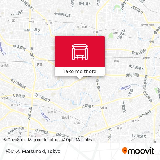 松の木 Matsunoki map