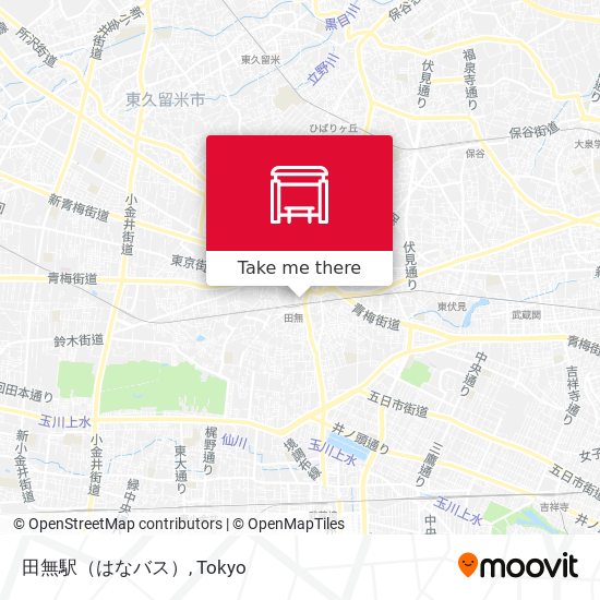 田無駅（はなバス） map