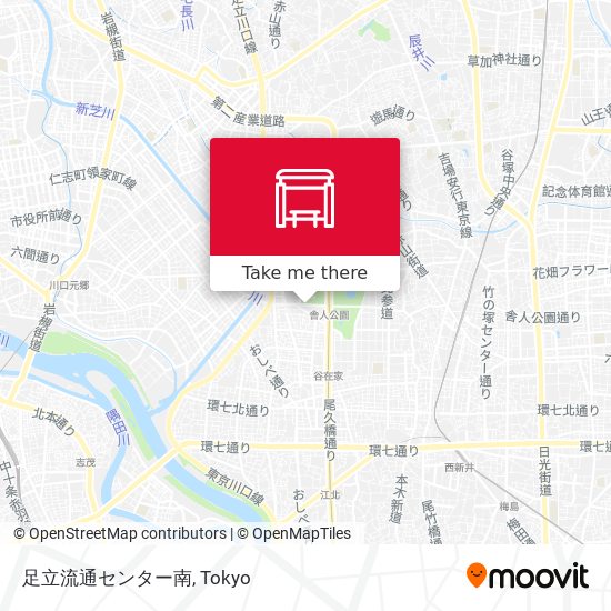 足立流通センター南 map