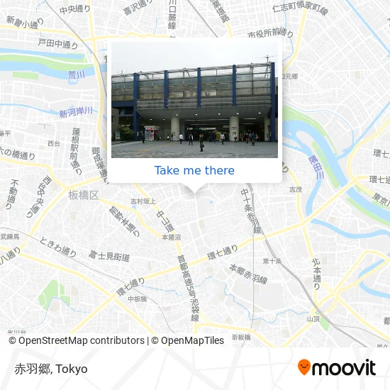 赤羽郷 map
