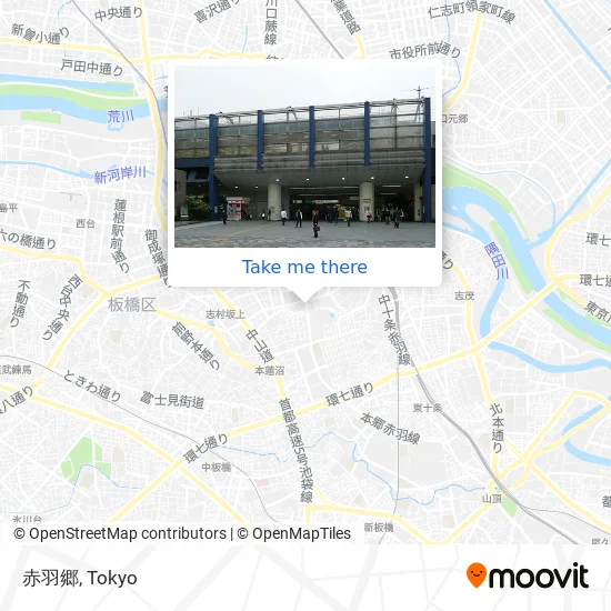 赤羽郷 map