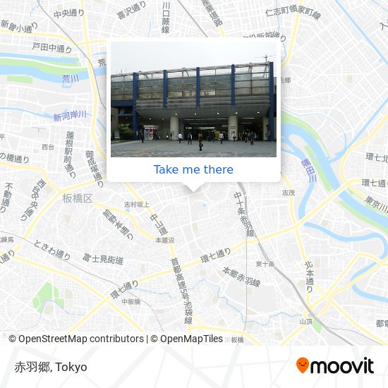 赤羽郷 map