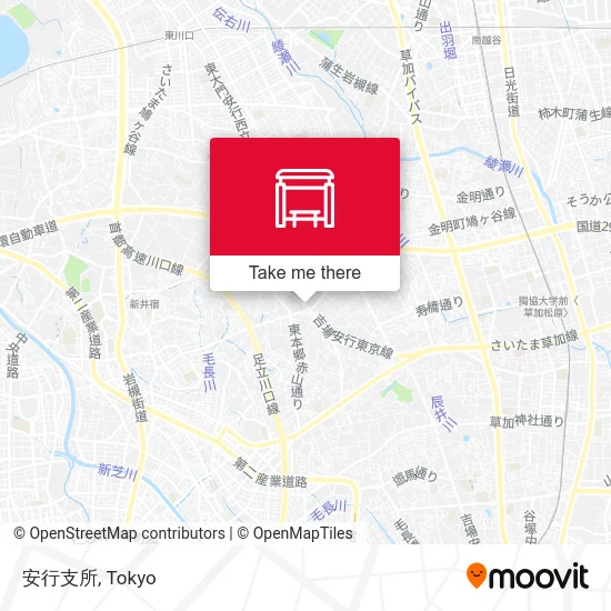 Angyo Branch Office map
