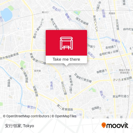 安行領家 map