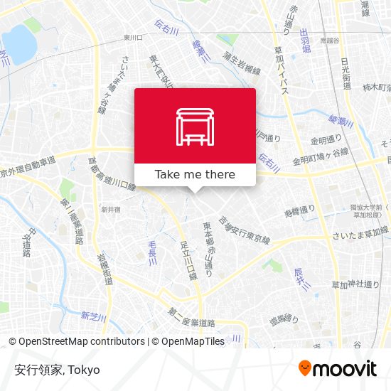 安行領家 map