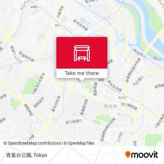青葉台公園 map