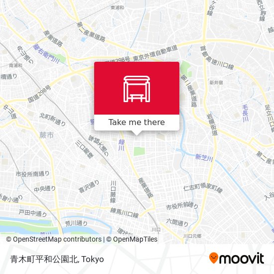 青木町平和公園北 map