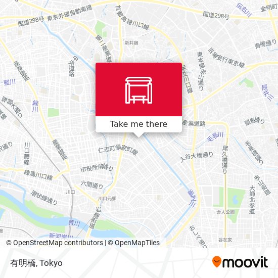 有明橋 map