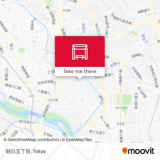 朝日五丁目 map