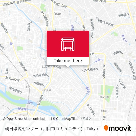 朝日環境センター（川口市コミュニティ） map