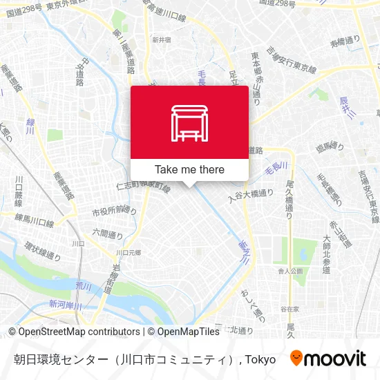 朝日環境センター（川口市コミュニティ） map