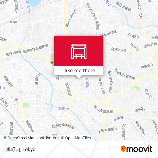旭町口 map