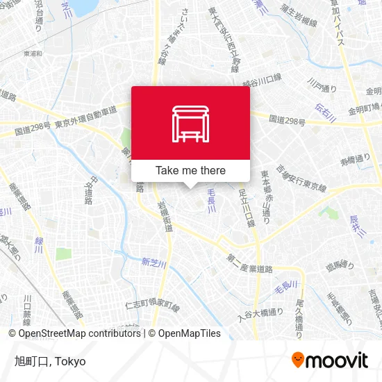旭町口 map