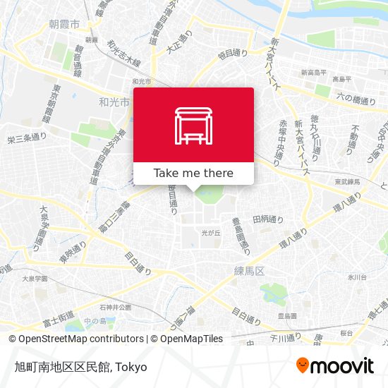 旭町南地区区民館 map