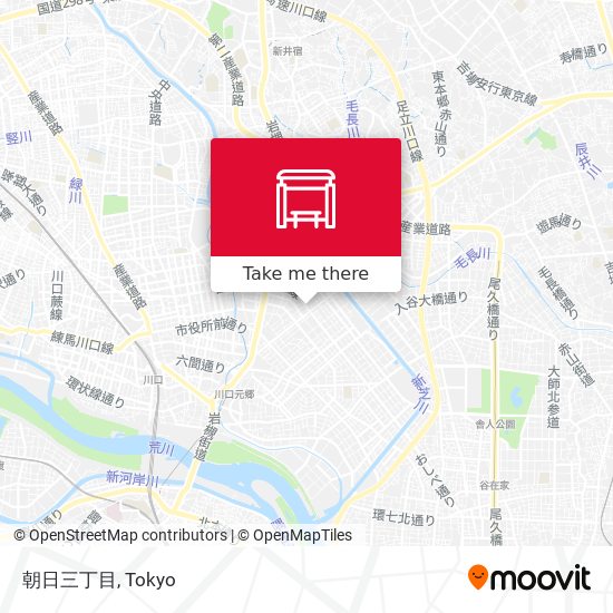朝日三丁目 map