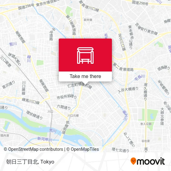 朝日三丁目北 map