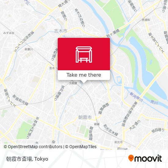 朝霞市斎場 map