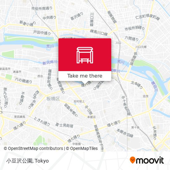 小豆沢公園 map