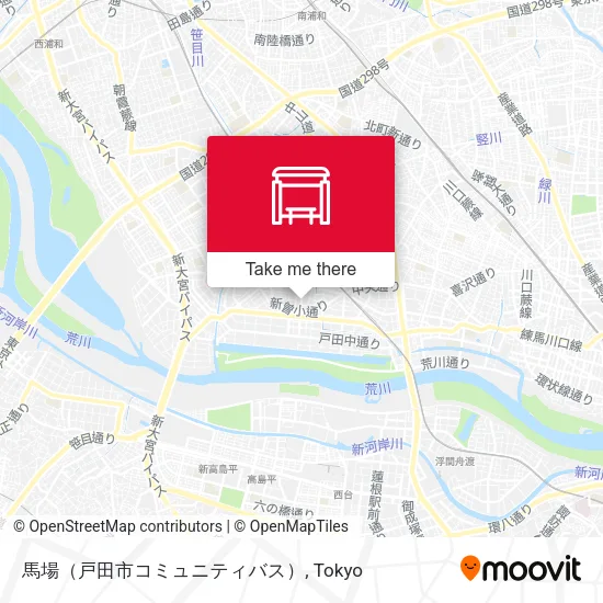 馬場（戸田市コミュニティバス） map