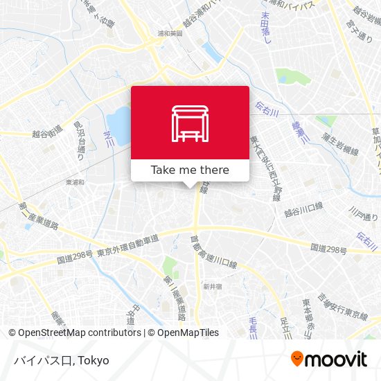 バイパス口 map