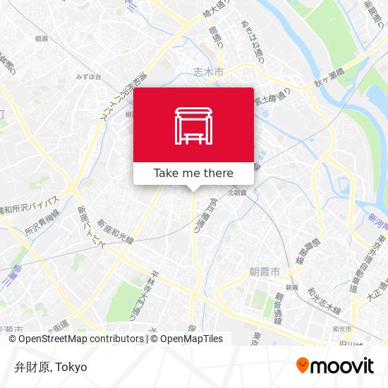 弁財原 map
