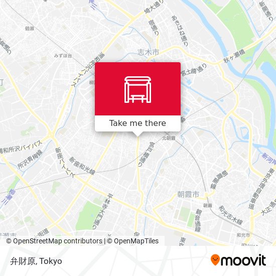 弁財原 map