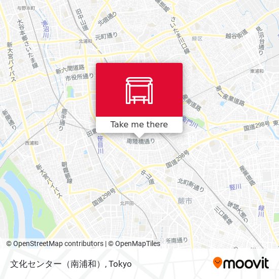 文化センター（南浦和） map