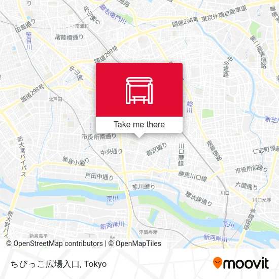 ちびっこ広場入口 map