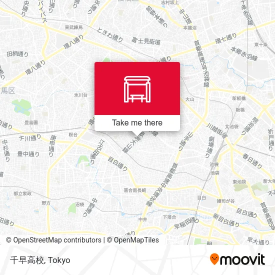 千早高校 map