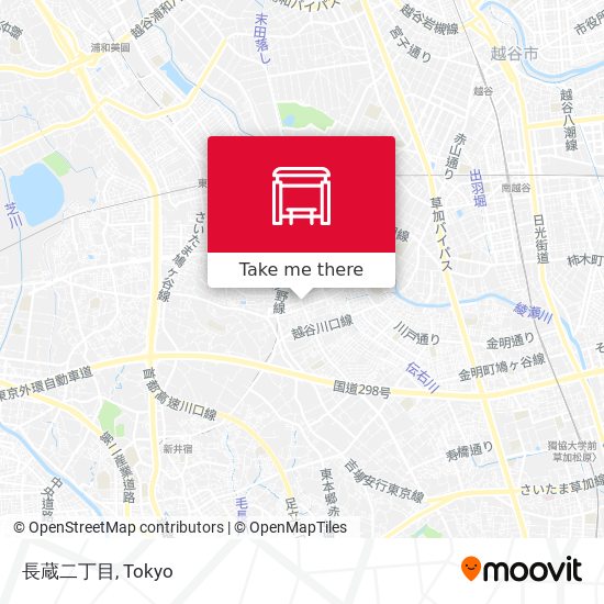 長蔵二丁目 map