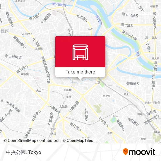 中央公園 map