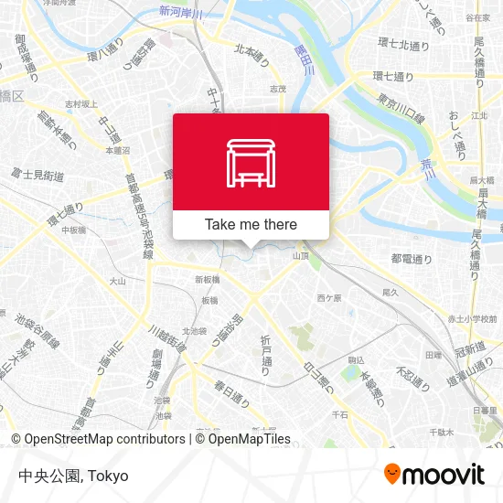中央公園 map