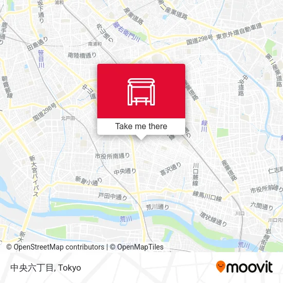 中央六丁目 map